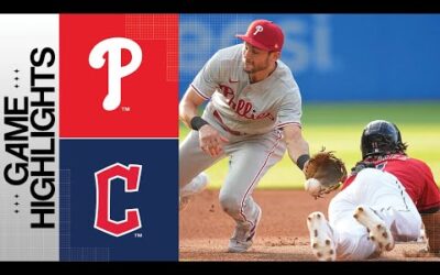 Phillies vs. Guardians Game Highlights (7/21/23) | MLB Highlights