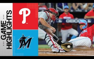 Phillies vs. Marlins Game Highlights (7/8/23) | MLB Highlights