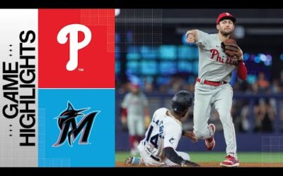 Phillies vs. Marlins Game Highlights (7/9/23) | MLB Highlights