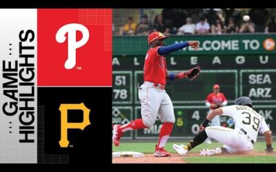 Phillies vs. Pirates Game Highlights (7/30/23) | MLB Highlights