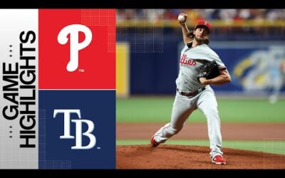 Phillies vs. Rays Game Highlights (7/4/23) | MLB Highlights