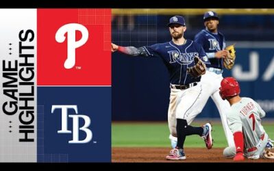 Phillies vs. Rays Game Highlights (7/5/23) | MLB Highlights