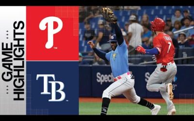 Phillies vs. Rays Game Highlights (7/6/23) | MLB Highlights