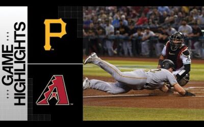 Pirates vs. Diamondbacks Game Highlights (7/8/23) | MLB Highlights