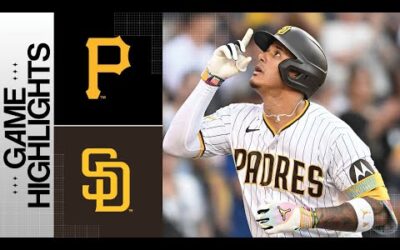 Pirates vs. Padres Game Highlights (7/25/23) | MLB Highlights