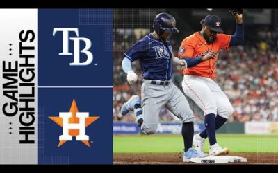 Rays vs. Astros Game Highlights (7/28/23) | MLB Highlights