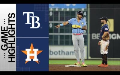 Rays vs. Astros Game Highlights (7/30/23) | MLB Highlights