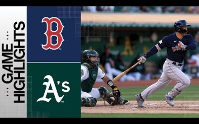 Red Sox vs. A’s Game Highlights (7/17/23) | MLB Highlights