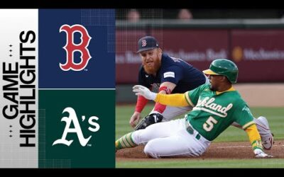 Red Sox vs. A’s Game Highlights (7/18/23) | MLB Highlights