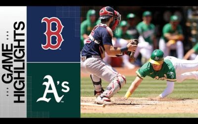 Red Sox vs. A’s Game Highlights (7/19/23) | MLB Highlights