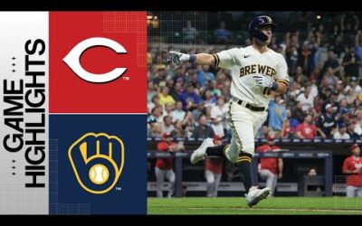 Reds vs. Brewers Game Highlights (7/24/23) | MLB Highlights