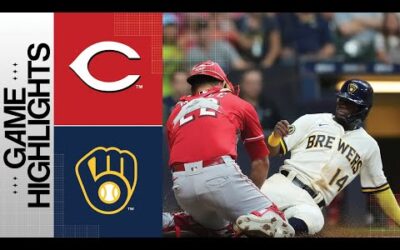 Reds vs. Brewers Game Highlights (7/25/23) | MLB Highlights