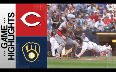 Reds vs. Brewers Game Highlights (7/8/23) | MLB Highlights