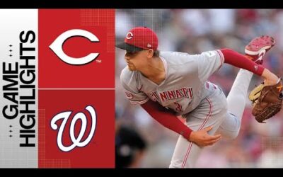 Reds vs. Nationals Game Highlights (7/3/23) | MLB Highlights