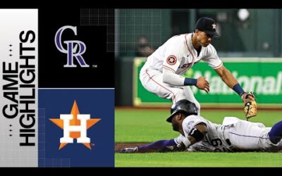 Rockies vs. Astros Game Highlights (7/5/23) | MLB Highlights