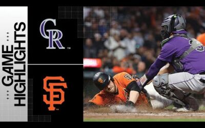 Rockies vs. Giants Game Highlights (7/7/23) | MLB Highlights