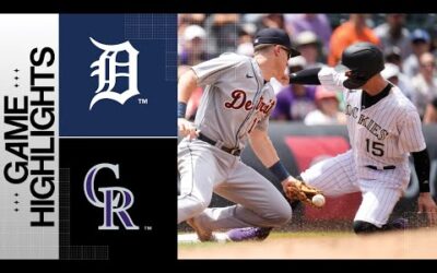 Rockies vs. Tigers Game Highlights (7/2/23) | MLB Highlights