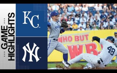 Royals vs. Yankees Game Highlights (7/21/23) | MLB Highlights