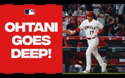 Shohei Ohtani blasts his 34th homer of the season!