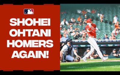 Shohei Ohtani isn’t HUMAN! 2nd HR of the game for MLB leading 38th of year! 大谷翔平ハイライト