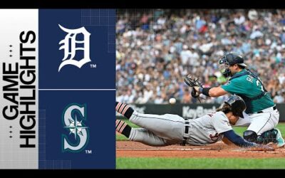 Tigers vs. Mariners Game Highlights (7/15/23) | MLB Highlights