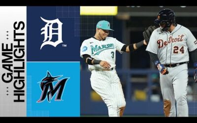 Tigers vs. Marlins Game Highlights (7/28/23) | MLB Highlights