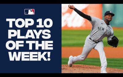 Top 10 plays of the week! (Feat. History, home run robberies, and MORE!)