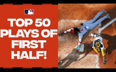 Top 50 plays of the first half! (Domingo goes perfect, Elly steals home and so much MORE!)