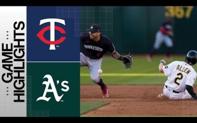 Twins vs. A’s Game Highlights (7/14/23) | MLB Highlights