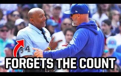 Umpire, hitter and catcher all forget the count, a breakdown