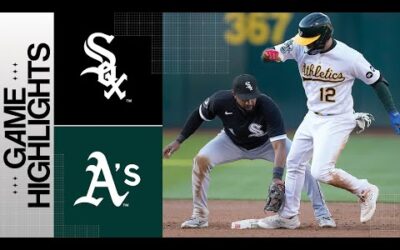 White Sox vs. A’s Game Highlights (6/30/23) | MLB Highlights