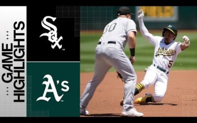 White Sox vs. A’s Game Highlights (7/1/23) | MLB Highlights