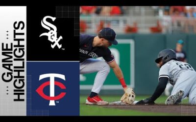 White Sox vs. Twins Game Highlights (7/22/23) | MLB Highlights