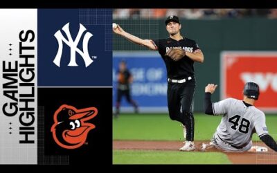 Yankees vs. Orioles Game Highlights (7/28/23) | MLB Highlights