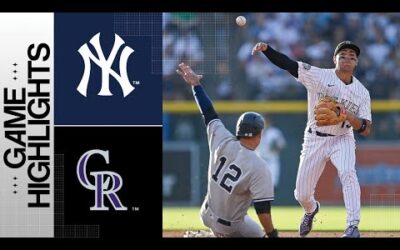 Yankees vs. Rockies Game Highlights (7/14/23) | MLB Highlights