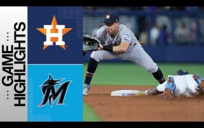 20Astros vs. Marlins Game Highlights (8/15/23) | MLB Highlights