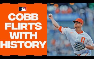 Alex Cobb FLIRTS WITH HISTORY! Tosses 8.2 NO-HIT innings in an epic performance!