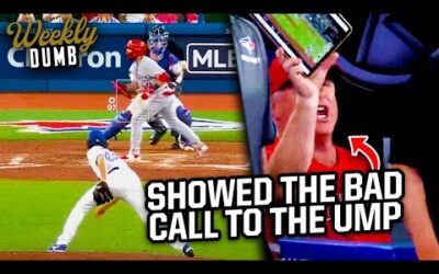 Angels manager shows bad call to the umpire | Weekly Dumb #121