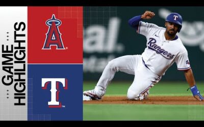 Angels vs. Rangers Game Highlights (8/14/23) | MLB Highlights