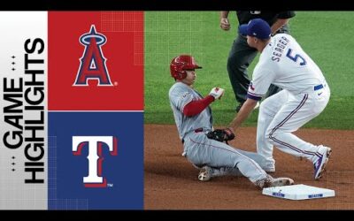 Angels vs. Rangers Game Highlights (8/15/23) | MLB Highlights