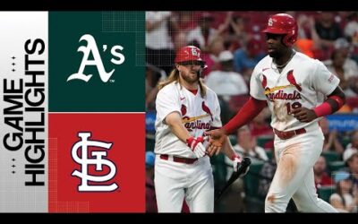 A’s vs. Cardinals Game Highlights (8/15/23) | MLB Highlights