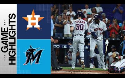 Astros vs. Marlins Game Highlights (8/16/23) | MLB Highlights