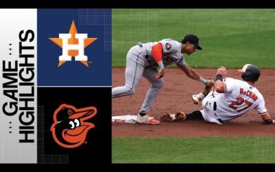 Astros vs. Orioles Game Highlights (8/10/23) | MLB Highlights