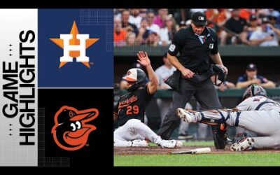 Astros vs. Orioles Game Highlights (8/8/23) | MLB Highlights