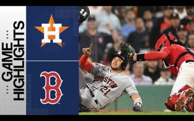 Astros vs Red Sox Game Highlights (8/29/23) | MLB Highlights