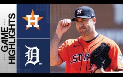 Astros vs. Tigers Game Highlights (8/27/23) | MLB Highlights