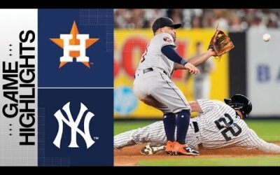 Astros vs. Yankees Game Highlights (8/3/23) | MLB Highlights