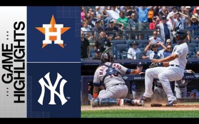 Astros vs. Yankees Game Highlights (8/5/23) | MLB Highlights