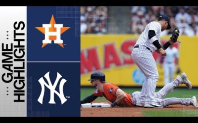 Astros vs. Yankees Game Highlights (8/6/23) | MLB Highlights