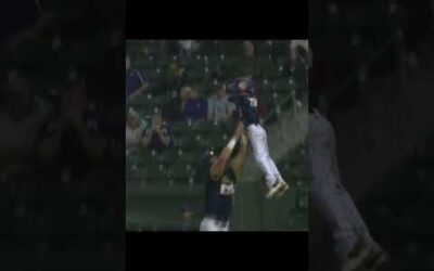 Bat-boy gets MASSIVE height when a player TOSSES him into the air! 😱